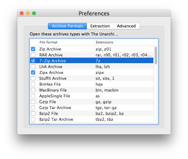 mac emulator 7zx